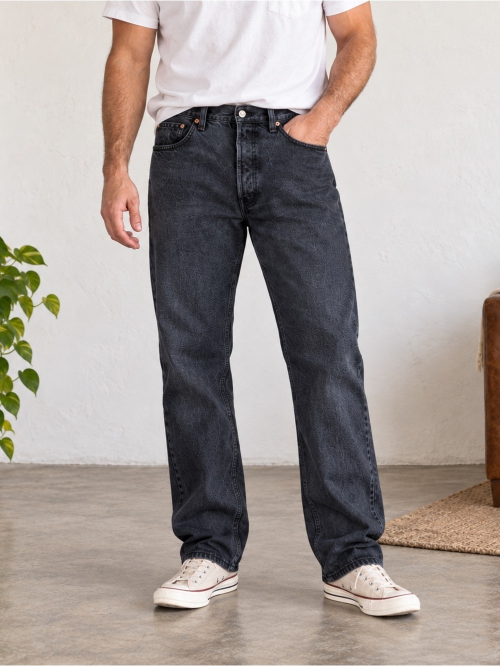 Vtg Levis Mens Denim 501 XX Jeans Size 38x30.5 Original Straight Leg Button Fly